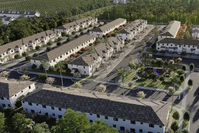 Townhome construction